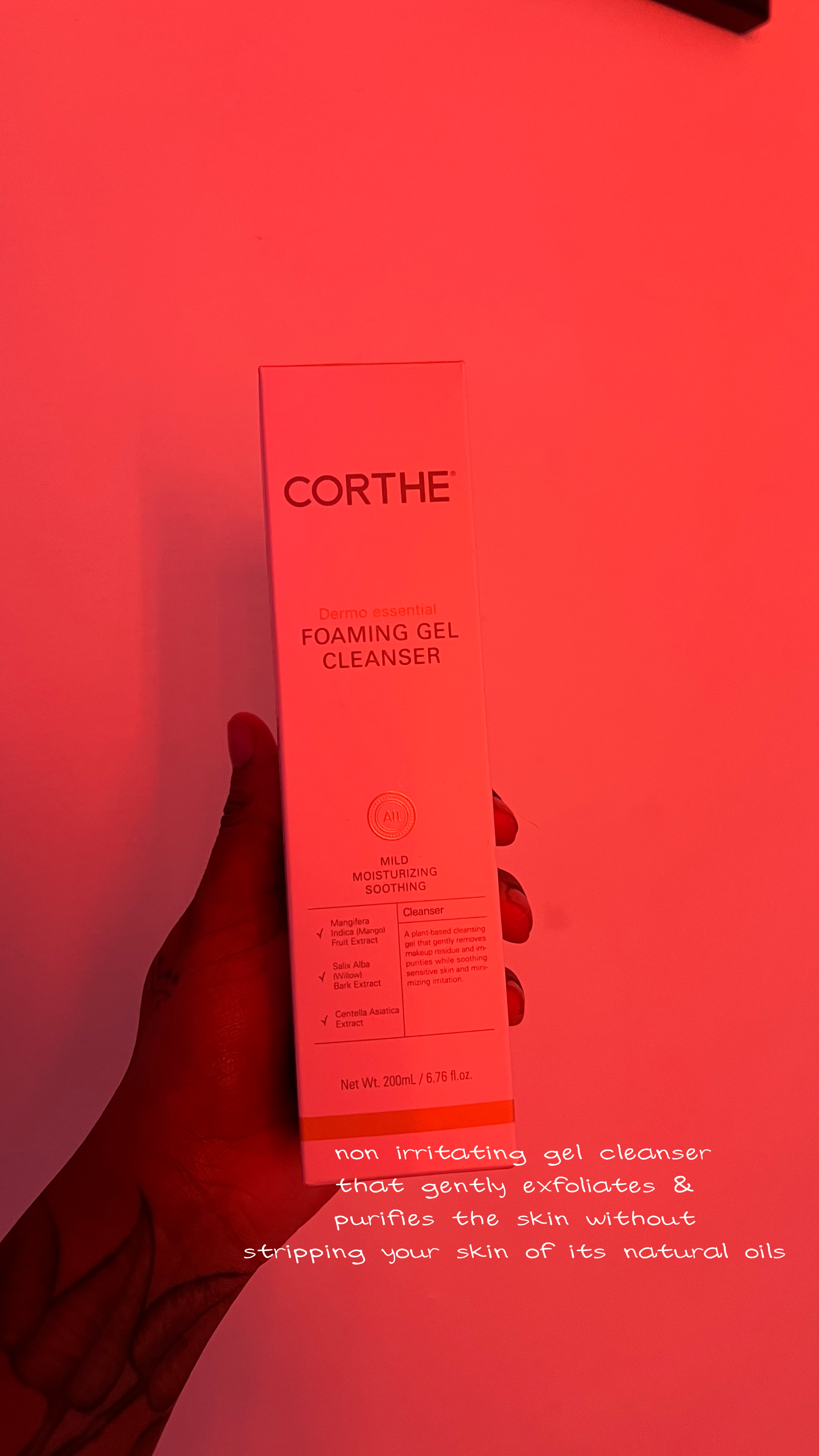 Corthe Dermo Essential Foaming Gel Cleanser